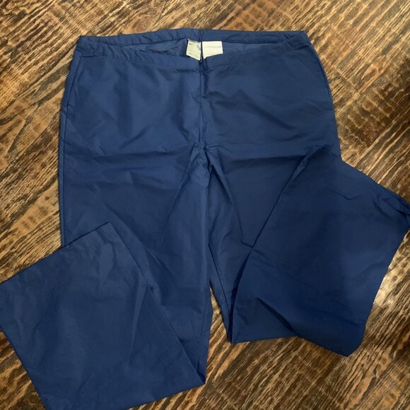 Women's Blue Nike Wind Pants Size L - Picture 1 of 3
